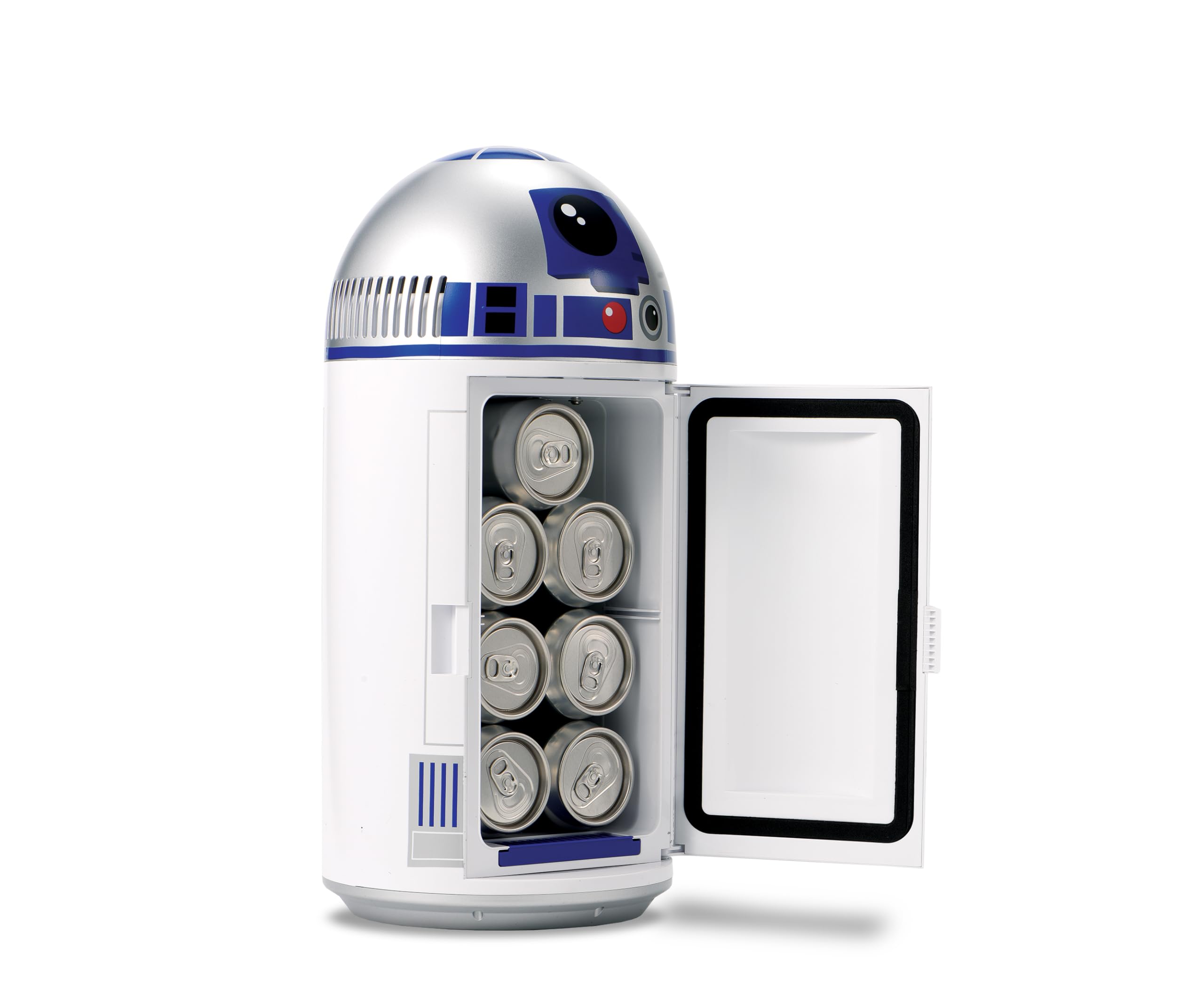 UCONIC Star Wars R2-D2 Mini Fridge 4.5L (8 Can) AC/DC Portable